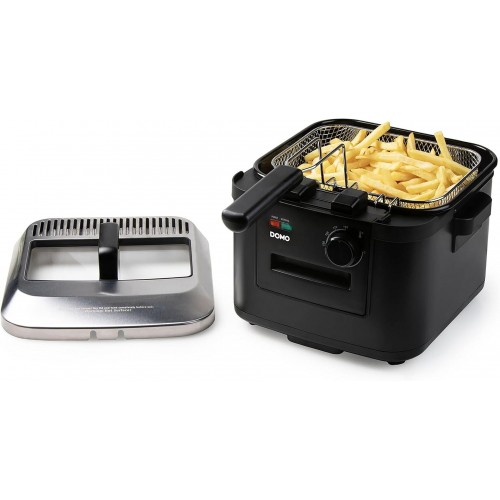 DOMO Fritéza s vyberateľnou nádobou, 4l DO545FR