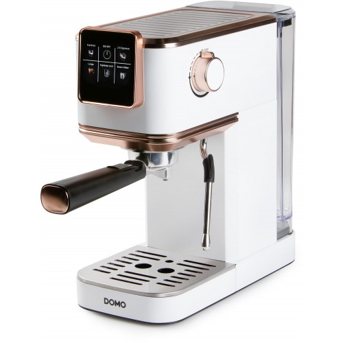 DOMO Espresso kávovar 3v1, pákový, na pody aj na kapsule DO746K