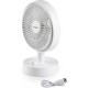 DOMO Stolný USB aku ventilátor s osciláciou DO8151