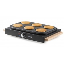 DOMO Elektrický lívanečník 1000W, 6 plotýn DO8717P