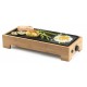 DOMO Bamboo Style Stolný elektrický gril Plancha (36x14cm/1000W) DO9270G