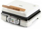 DOMO Vaflovač 4x7 s termostatom a časovačom, (1520W), biely DO9280W
