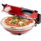DOMO Pizza pec na čerstvú pizzu, červená DO9284PZ