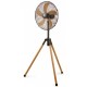DOMO Stojanový ventilátor imitácia dreva, 45cm, 50W DO8146