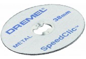 Dremel EZ SpeedClic Rezacie kotúče na kovy, balenie po 12 ks, 2615S456JD