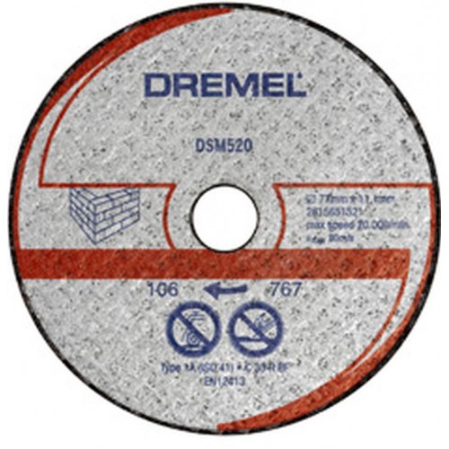 DREMEL DSM20 Rezný kotúč na murivo 77 mm 2615S520JA