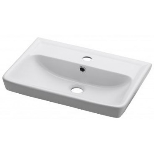 DŘEVOJAS MINI 600 keramické umývadlo, biele 05583 DŘEVOJAS MINI 600 keramické umývadlo, biele 05583