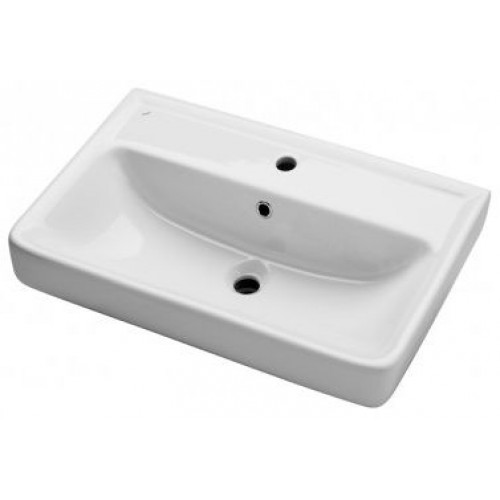 DŘEVOJAS Q 550 keramické umývadlo biele 05521 DŘEVOJAS Q 550 keramické umývadlo biele 05521