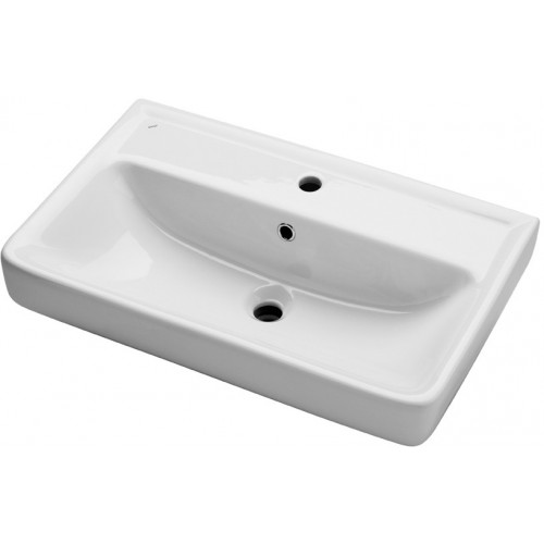 DŘEVOJAS Q 600 keramické umývadlo biele 05538 DŘEVOJAS Q 600 keramické umývadlo biele 05538