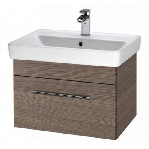 DŘEVOJAS Q UNO 550 FC skrinka s umývadlom Q 550, dekor cafe vr. bokov, úchytka B 28216B DŘEVOJAS Q UNO 550 FC skrinka s umývadlom Q 550, dekor cafe vr. bokov, úchytka B 28216B