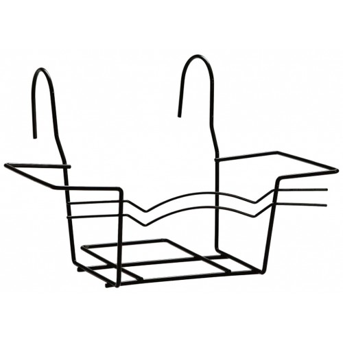 Prosperplast METALHANG Držiak na truhlíky kovový 38cm, čierna IWMET40