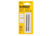DeWALT DT3906 hoblíkové tvrdokovové nože 82 mm, 2ks (TCT/HM)