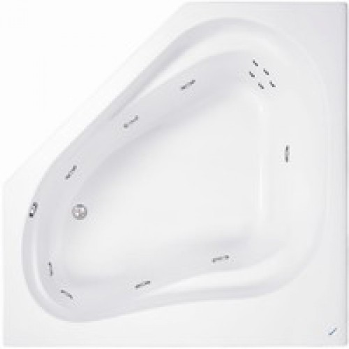 TEIKO Vaňa Korfu rohová 150x150 cm - HTP systém DUO PNEU V211150N04T03041