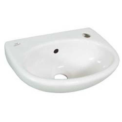 IDEAL Standard EUROVIT umývadielko s postranným otvorom vľavo 35 x26 cm E147501 IDEAL Standard EUROVIT umývadielko s postranným otvorom vľavo 35 x26 cm E147501