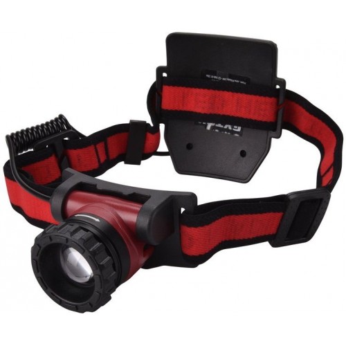 EXTOL LIGHT čelovka 450L CREE XPL, nabíjací, USB, 10W CREE XPL, funkcia ZOOM 43190