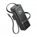 EcoFlow RAPID Powerbanka (25 000 mAh, 170 W) 2×100 W vstavaný USB-C kábel – čierna