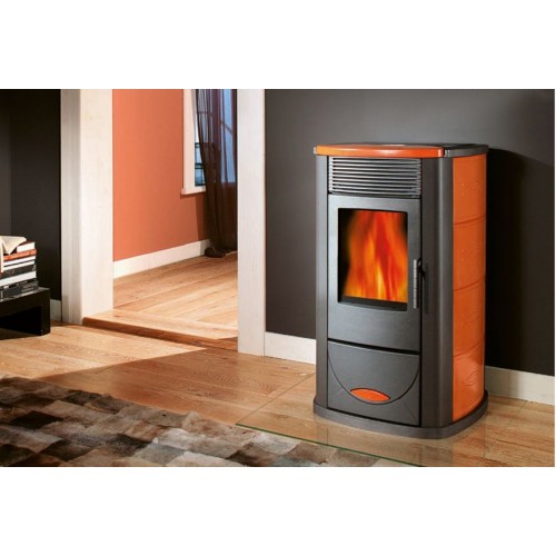 EDILKAMIN IDROTECH teplovodné kachle na pelety 11,3kW 433770