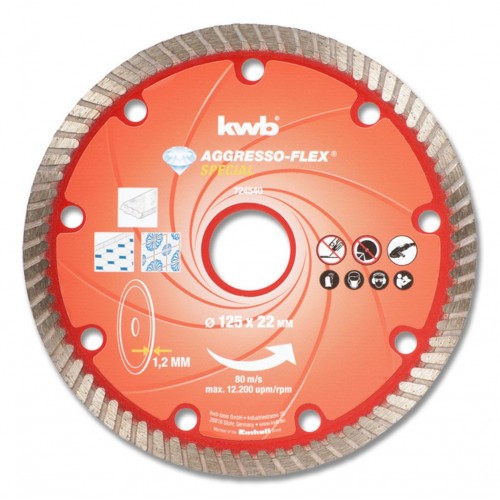 EINHELL Disk rezný diamantový extra tenký 125x1,2 KWB 724540 EINHELL Disk rezný diamantový extra tenký 125x1,2 KWB 724540