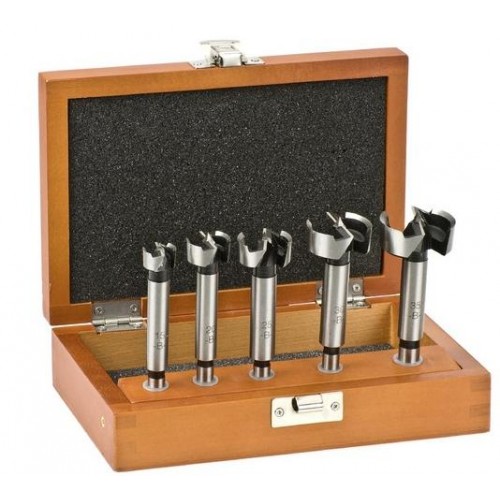 Einhell Forstner KWB sukovník na vŕtanie do dreva 5 ks v drevenej krabičke 706000