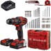 Einhell TE-CD 18/40 Li-i +64 Aku príklepová vŕtačka (40Nm/18V/2x2,0Ah) kufor 4513992