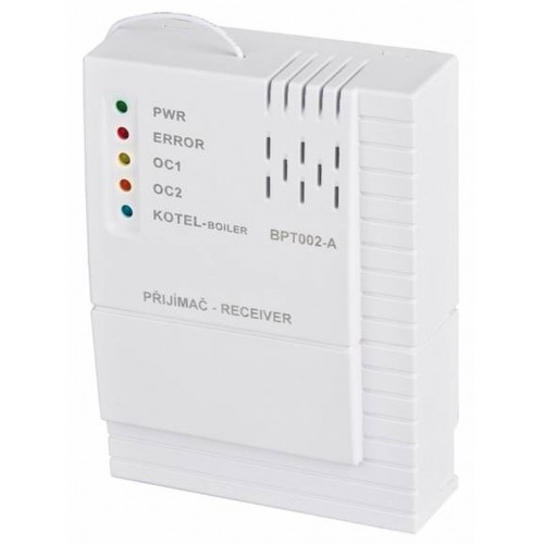 ELEKTROBOCK BT002-A Dvojitý prijímač pre ovládanie kotla a dvoch čerpadiel., 0609