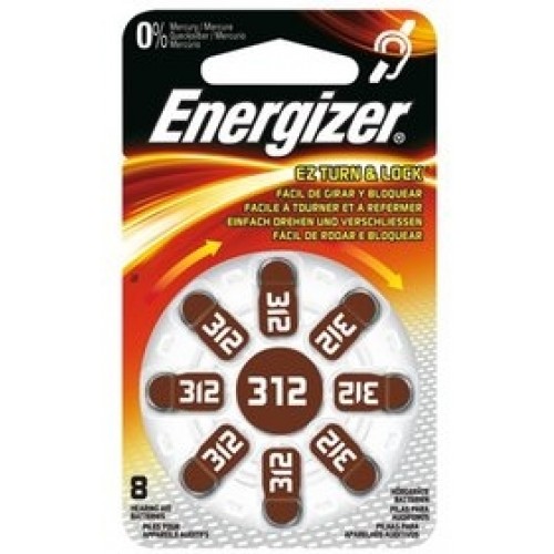 ENERGIZER Batérie Audioprotetika 312 SP-8 35038349 