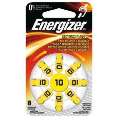 ENERGIZER Batérie Audioprotetika 10 SP-8 35038506 ENERGIZER Batérie Audioprotetika 10 SP-8 35038506