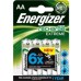 ENERGIZER Nabíjacie tužkové batérie NiMH EXT 2300 mAh 4xAA 35038509