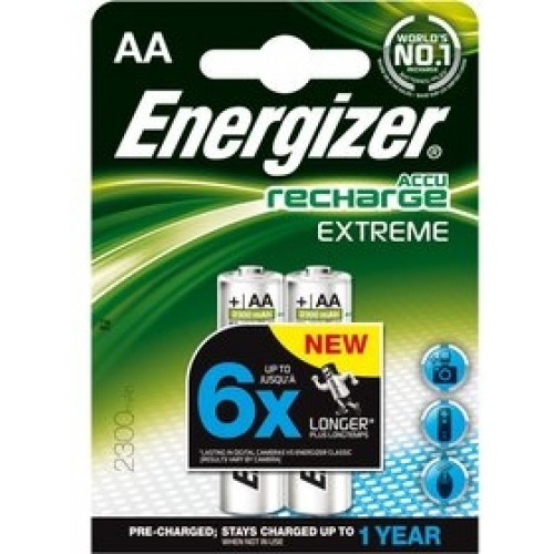 ENERGIZER Nabíjacie tužkové batérie NiMH EXT 2300 mAh 2xAA 35038511 