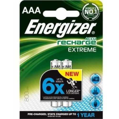 ENERGIZER Nabíjacie tužkové batérie NiMH EXT 800 mAh 2xAAA 35038513