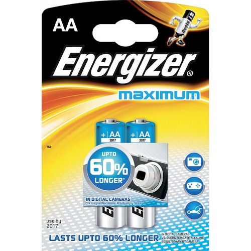 ENERGIZER Alkalické tužkové batérie Maximum LR6 / 2 2xAA 35032914 ENERGIZER Alkalické tužkové batérie Maximum LR6 / 2 2xAA 35032914