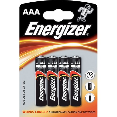 ENERGIZER Alkalické tužkové batérie Base LR03 / 4 4xAAA 35032915 ENERGIZER Alkalické tužkové batérie Base LR03 / 4 4xAAA 35032915