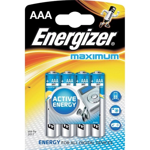 ENERGIZER Alkalické tužkové batérie Maximum LR03 / 4 4xAAA 35035754