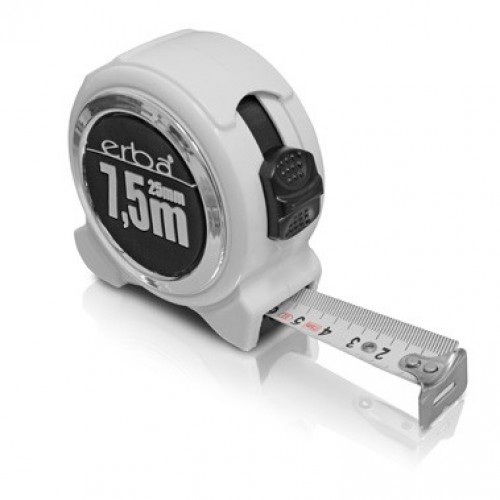 ERBA Meter zvinovací 7,5 m x 25 mm ER-03212 ERBA Meter zvinovací 7,5 m x 25 mm ER-03212