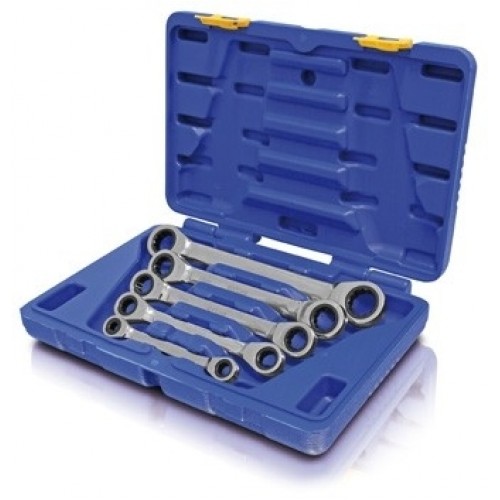 ERBA Kľúč očkový račňový sada 5 ks ER-06102 ERBA Kľúč očkový račňový sada 5 ks ER-06102