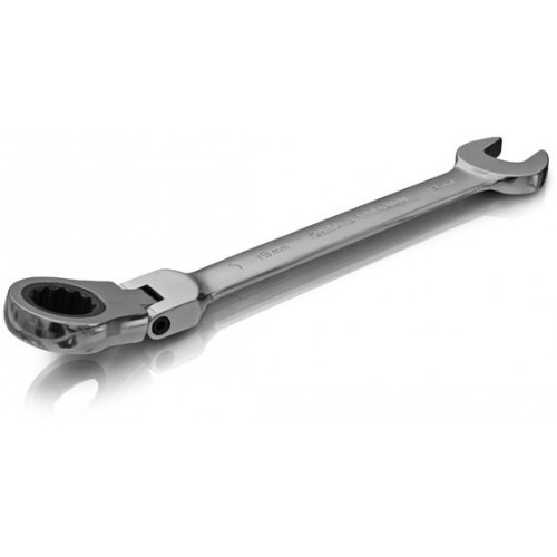 ERBA Kľúč očkoplochý račňový 17 mm s kĺbom ER-06137 ERBA Kľúč očkoplochý račňový 17 mm s kĺbom ER-06137