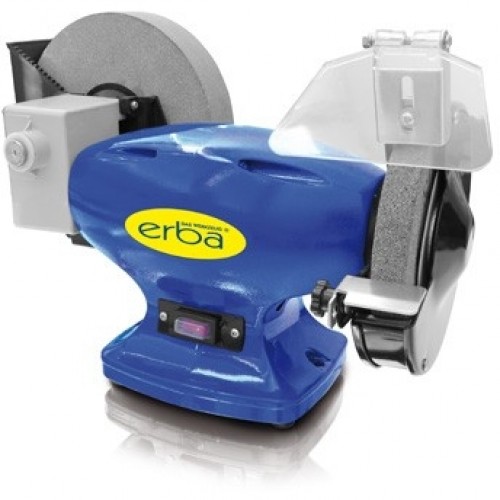 ERBA Brúska dvojkotúčová mokrosuchá 400 W, 200/150 mm ER-33203