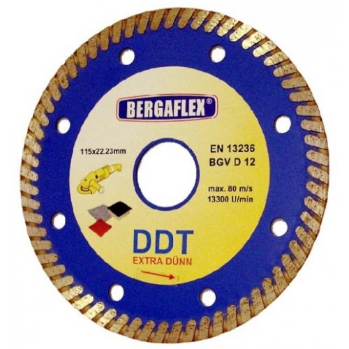 ERBA Diamantový rezný kotúč DDT Bergaflex 115 mm ER-4411561