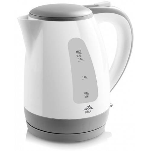 ETA Bára Rýchlovarná kanvica 1,7 l, biela / sivá 060390010 ETA Bára Rýchlovarná kanvica 1,7 l, biela / sivá 060390010