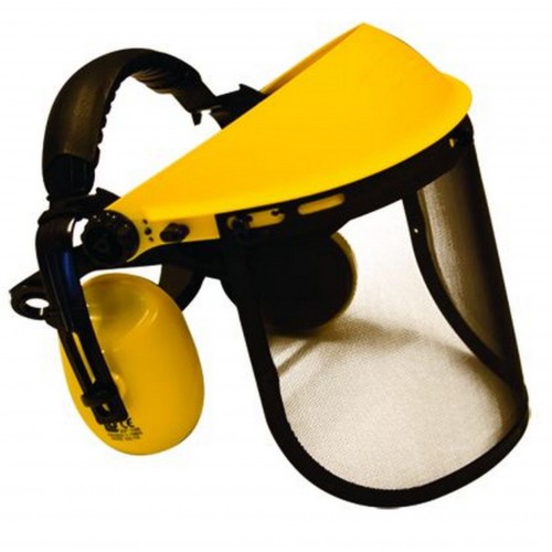 EUROGARDEN Tvárový štít so slúchadlami 9101035 EUROGARDEN Tvárový štít so slúchadlami 9101035