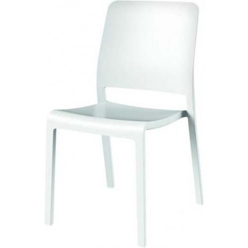 EVOLUTIF CHARLOTTE Deco záhradná stolička, biela 17200304
