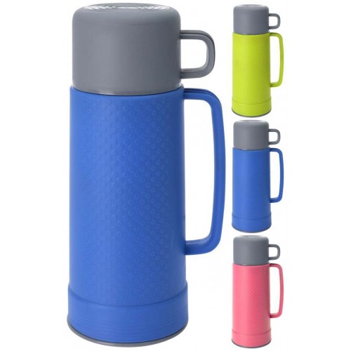 EXCELLENT Termoska s hrnčekom 1 l, 3 farby KO-410000020