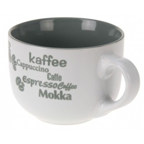 EXCELLENT Hrnček café 11x8,5 cm, khaki KO-Q7510047 EXCELLENT Hrnček café 11x8,5 cm, khaki KO-Q7510047