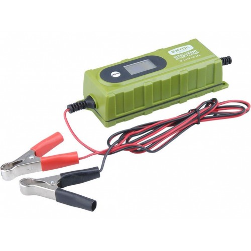 EXTOL CRAFT autonabíjačka 6-stupňová s LCD, riadená mikroprocesorom, 3,8A 417300 EXTOL CRAFT autonabíjačka 6-stupňová s LCD, riadená mikroprocesorom, 3,8A 417300