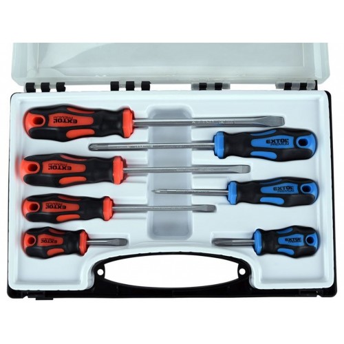 EXTOL PREMIUM skrutkovače sada 7ks, CrV 8819257