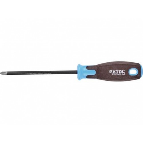 EXTOL PREMIUM Supergrip skrutkovač krížový PH 2x125 mm CrV 8819272