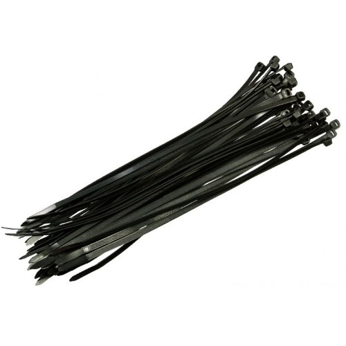 EXTOL CRAFT sťahovacie pásky čierne, 200x3,6mm, 50ks 95952 EXTOL CRAFT sťahovacie pásky čierne, 200x3,6mm, 50ks 95952