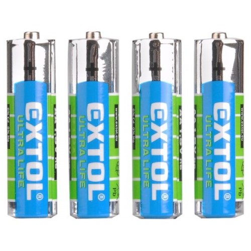 EXTOL ENERGY batéria zink-chloridové, 4ks, 1,5V AA (LR6) 42001 EXTOL ENERGY batéria zink-chloridové, 4ks, 1,5V AA (LR6) 42001