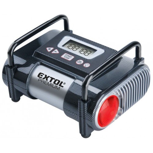 EXTOL PREMIUM CC 140 kompresor do auta 12V, automatický s LCD a svetlom 8864006 EXTOL PREMIUM CC 140 kompresor do auta 12V, automatický s LCD a svetlom 8864006