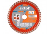 EXTOL PREMIUM kotúč diamantový rezný 180x22, 2mm TURBO - suché i mokré rezanie 108754